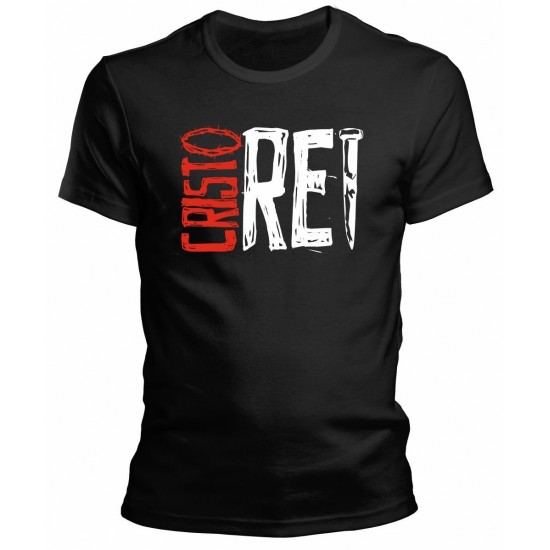 Camiseta Moda Gospel Evangélica Cristo Rei